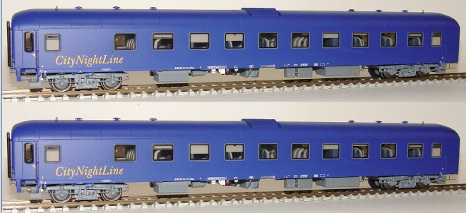 Set of 2 Passenger cars "City Night Line" type Bpm 875.1<br /><a href='images/pictures/LS_Models/49006.jpg' target='_blank'>Full size image</a>